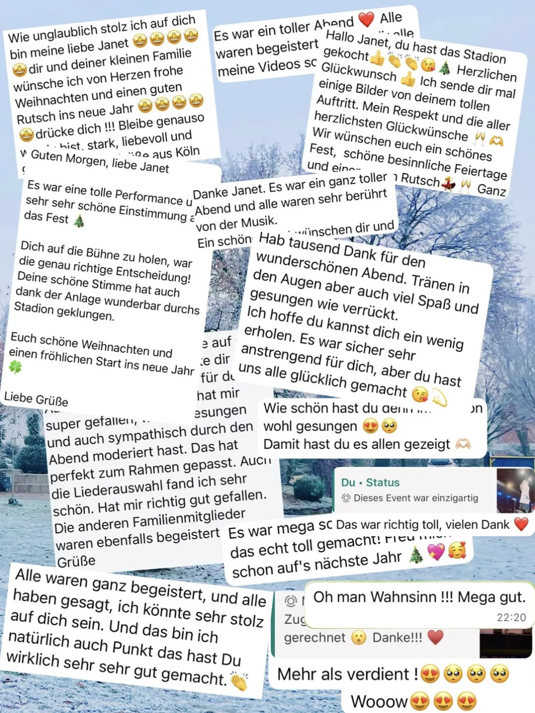 Feedback zum Stadionsingen beim SFL 2025